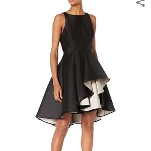 Halston Heritage Sleeveless Cocktail Dress